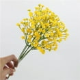 thumbnail image 4 of 6/36 Uds flores artificiales de Gypsophila falso aliento de bebé ramo de seda decoración de boda, 4 of 9