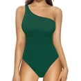 thumbnail image 1 of Xishao Body de manga larga sin mangas con un hombro descubierto, para mujer Xishao ropa, 1 of 2