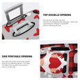 thumbnail image 3 of Gukieu Buffalo Plaid Love And Gnome Print Suitcase Protective Cover, Elastic Zipper Buckle Suitcase Protective Cover, Suitable for Travel, Business Trip-Small, 3 of 7