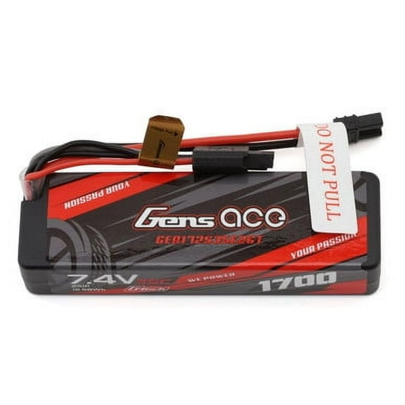Gens Ace G-Tech Smart 2S Hardcase LiPo Battery 35C (7.4V/1700mAh) w/iEC2 Connector