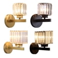 thumbnail image 4 of Lámpara de pared de cristal simple posmoderna, luz nórdica, fondo de sala de estar de lujo, lámpara de pasillo, pasillo, dormitorio, lámpara de noche, 4 of 5