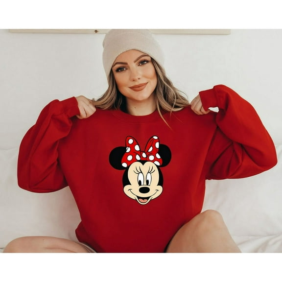 Minnie Mouse Sweatshirt, Disney Trip Sweat, Classic Tee