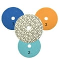 thumbnail image 3 of Diamond Polishing Pads Wet/Dry 4 Inch Set Kit Granite Concrete Marble Polishing, 3 of 7