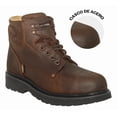 thumbnail image 2 of Bota Industrial De Trabajo Con Casquillo Establo Modelo 504 Café Crazy, 2 of 4