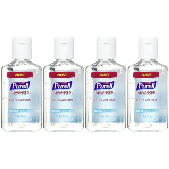 Instant Hand Sanitizer, 1 oz, 4 pk