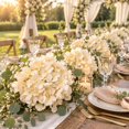 thumbnail image 6 of Clearance Under $1 Artificial Hydrangea Heads, Dense Realistic Flower Heads for DIY Arrangements, Beige, 6 of 6