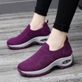 thumbnail image 2 of Women's walking shoes, over-the-foot sneakers, running tennis shoes, lightweight and breathable casual work sports and fitness shoes, 2 of 12