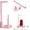 Pink, variant on Large Capacity Sewing Machine Thread Spool Stand, Slide-On Cone Thread Holder with Anti-Tangle Guide, Machine Mount Thread Spool Accessory for Quilting