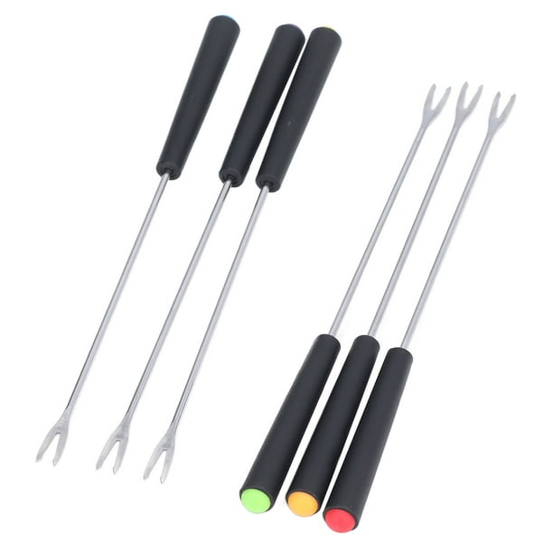 Fondue Forks Set, Stainless Steel Forks 23cm Length For Cheese Fondue
