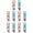 Assorted Color, variant on Miangastore Zipper Parts Square Holes 10Pcs 0.5X1.7In