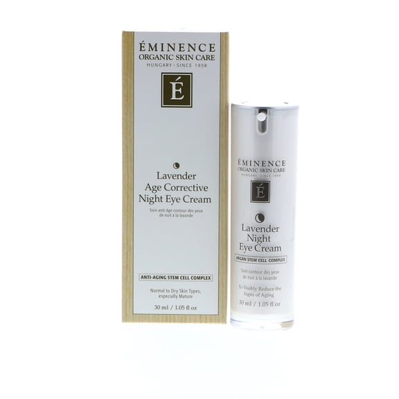 Eminence Lavender Age Corrective Night Eye Cream, 1 oz