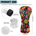 thumbnail image 7 of Uorisanigo Golf Club Head Covers, Ethnic Floral Golf Club Driver, Fairway Wood and Hybrid Headcover, PU Leather Design, Soft Fabric Accessories Gifts for Women, Set of 3, 7 of 7