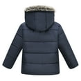 thumbnail image 3 of breaise Toddler Winter Coats Lightweight Puffer Jacket Baby Infant kids Down Coats Light Puffer Padded Jacket with Hooded Toddler Outerwear, 3 of 8