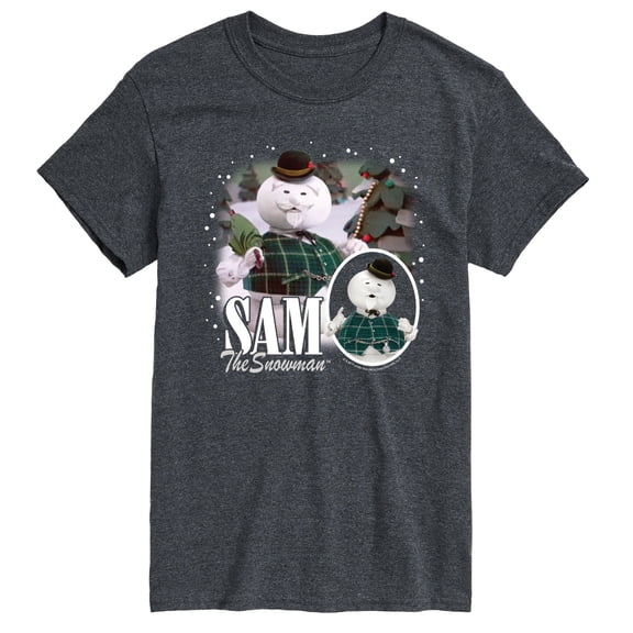 Rudolph - Sam The Snowman Bootleg - Men's Short Sleeve Graphic T-Shirt