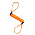 thumbnail image 4 of koolsoo Câble de Rappel de Sécurité à Ressort pour Alarme Disque 150cm Moto Vélo Électrique orange Arancia, 4 of 6