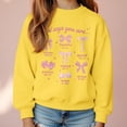 thumbnail image 2 of XXWXYD Children Personalized Sweatshirt All Season Long Sleeve Pullover Top Teen Boys Girls Casual Cozy Fleece Loungewear Comfortable Everyday Street Fashion, 2 of 7