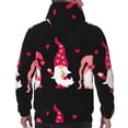 thumbnail image 7 of Balery Love You Mom Pattern Mens Hoodie Kangaroo Pocket Hoodie Pullover Hooded Sweatshirt Ideal for Daily Wear Travel and Home-, 7 of 7