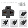 thumbnail image 3 of [Cable adaptador] Plugrand 4 en 1, 15 A, 125 V a 20 A, 250 V, 1 pie, 3 of 6