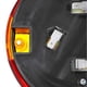 thumbnail image 5 of Universal 12v 24v 20-LED Tail Light back Brake Light Turn Signal Lamp Round Hamburger Lamps For Car Lorry Truck Van Trailer, 5 of 5