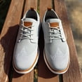 thumbnail image 2 of Zapatillas Oxford Bruno Marc para Hombre KnitFlex Mesh Gris Talle 10.5, 2 of 9