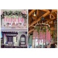 thumbnail image 4 of 6 unids/lote 3,6 pies/pieza flores artificiales vid de glicina falsa flor de seda para decoraciones de boda (rosa), 4 of 5