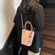 thumbnail image 3 of Gran oferta 2025, bolso pequeño de moda para mujer, nuevo estilo, bolso de hombro tipo cubo de alta gama, bolso de mensajero informal, 3 of 5