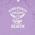 thumbnail image 4 of Inktastic Handpicked for Earth by My Gigi in Heaven with Angel Wings Boys or Girls Baby Bodysuit, 4 of 5