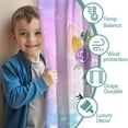 thumbnail image 3 of Blackout Kids Curtains,Rainbow Unicorn Pattern Childrens Insulated Curtains Set Of 2,Bedroom Essentials,Toddler Room Decor 42"x54", 3 of 5