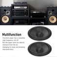 thumbnail image 5 of 2Pcs Paper Speaker Cone Subwoofer Cones Drum Paper 1.4 Inch Inner Diameter with Rubber Surround for 8 Inch Speaker, 5 of 5