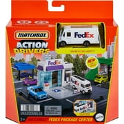 Matchbox Action Drivers Fedex Package Center Playset