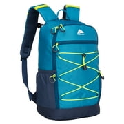 Ozark Trail 20.5 Liter Hiking, Camping, Travel, Lightweight Backpack, Fjord Blue, Unisex