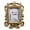 Gold, variant on DESIGNICE Vintage Picture Frames,Vintage Carving Photo Frames,Classic Color Family Picture Frame,4.73"X3.55",White