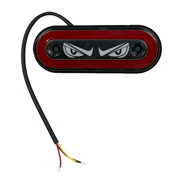 jinwen Feu de Signalisation Latéral pour Camion Facile à Installer pour Remorque de Voiture Rouge