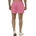 thumbnail image 3 of NOMADIC NOOK Men's Solid Color Summer Elastic Waist Swimming Beach Board Shorts 2 Pack, 3 of 7