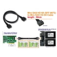 thumbnail image 3 of Mini SAS HD 8X SFF-8673 to Mini SAS HD 8X SFF-8673 PCIe 4.0 Cable - 50 CM, 3 of 6