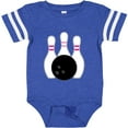 thumbnail image 3 of Inktastic Bowling Pins (pink) Girls Baby Bodysuit, 3 of 5