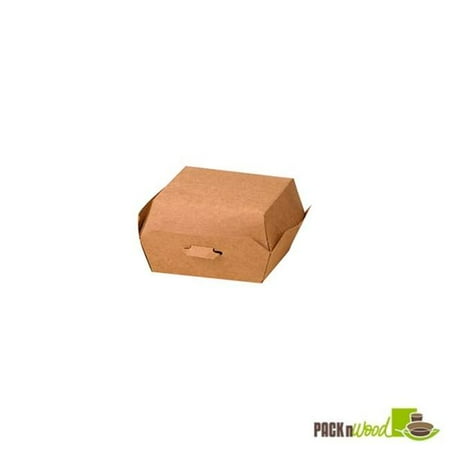 Packnwood 210eatbuk90 35 In Kraft Mini Burger Box Walmart Canada