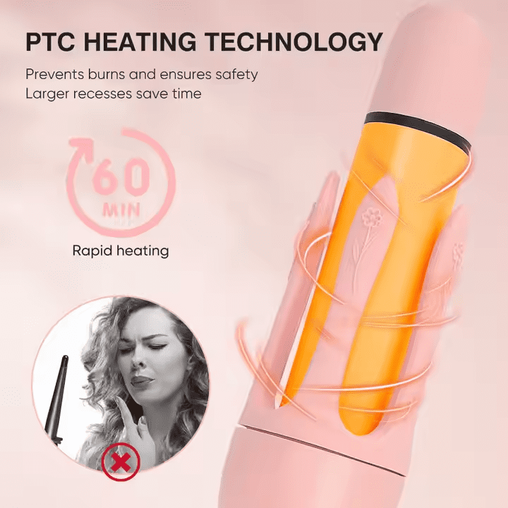 2025 latest New Hair Straightener & Curler Set: Automatic Curling Iron for Salon-Worthy Waves