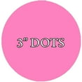 thumbnail image 2 of VWAQ 20 Polka Dot Wall Decals 3 Inch Peel & Stick Circles Dots Colors Kids Room VWAQ-555 (Pink), 2 of 2