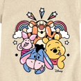 thumbnail image 3 of Winnie the Pooh - Silly Face Characters - Youth Girls Fitted Short Sleeve T-Shirt, 3 of 5