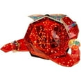 thumbnail image 4 of Kurt Adler Iridescent Light Up Santa Indoor or Outdoor Christmas Decoration, 30in, 4 of 5