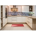 thumbnail image 5 of Ahgly Company Indoor Square Patterned Bean Red Area Rugs, 4' Square, 5 of 6