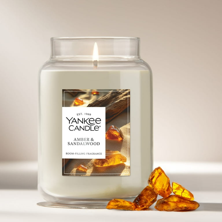 Yankee Candle Amber & Sandalwood Original Large Jar Scented
