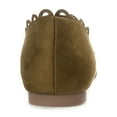 thumbnail image 4 of Journee Women's Jezlin Almond Toe D'Orsay Flats, Wide Width Available, 4 of 10