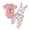 j-Pink64, variant on LIIPEE Girls Outfit Sets Casual Summer Cute Bunny Letter Embroidered Short Sleeve Crew Neck Bodysuit Graphic Pants Hat 3 Piece Set Baby Comfortable Breathable Soft Daily Clothing,Pink,9-12 Months