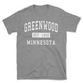 thumbnail image 1 of Greenwood Minnesota Classic Established Men's Cotton T-Shirt, 1 of 1