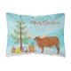 thumbnail image 1 of s Treasures BB9190PW1216 Ankole-Watusu Vaca Navidad al aire libre Cojín de lona Caroline's Treasures BB9190PW1216, 1 of 1