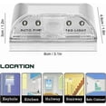 thumbnail image 3 of 2 Pack Keyhole Light, Auto Sensor Motion Detector, 4 LED Bulbs, 3 of 5