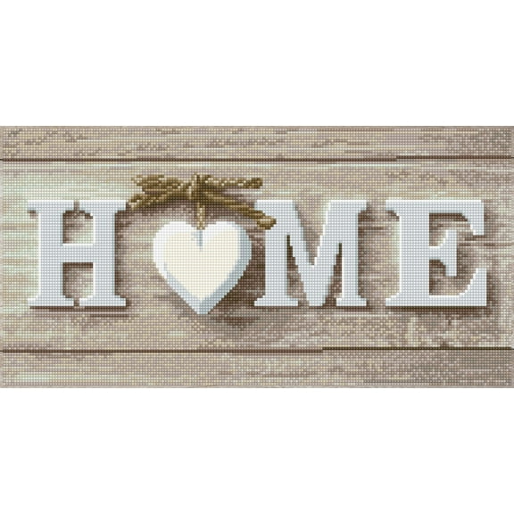 Diamond Dotz Sparkle at Home Word Diamond Painting Kits for Adults - Diamond Art Kits a Relaxing Creative Craft Kit with Dotz Gems 11"x21"