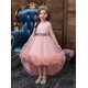 thumbnail image 2 of Girls Princess Dress Sleeveless Sequin Mesh Tutu Dress Performance Dress Wedding Flower Girls Dress For Evening Birthday #2038, 2 of 4
